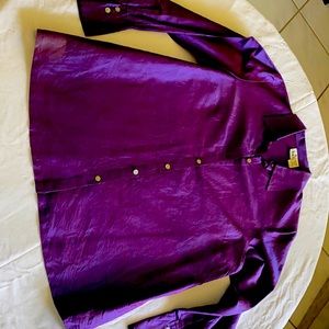 Purple Maternity shirt. Medium.